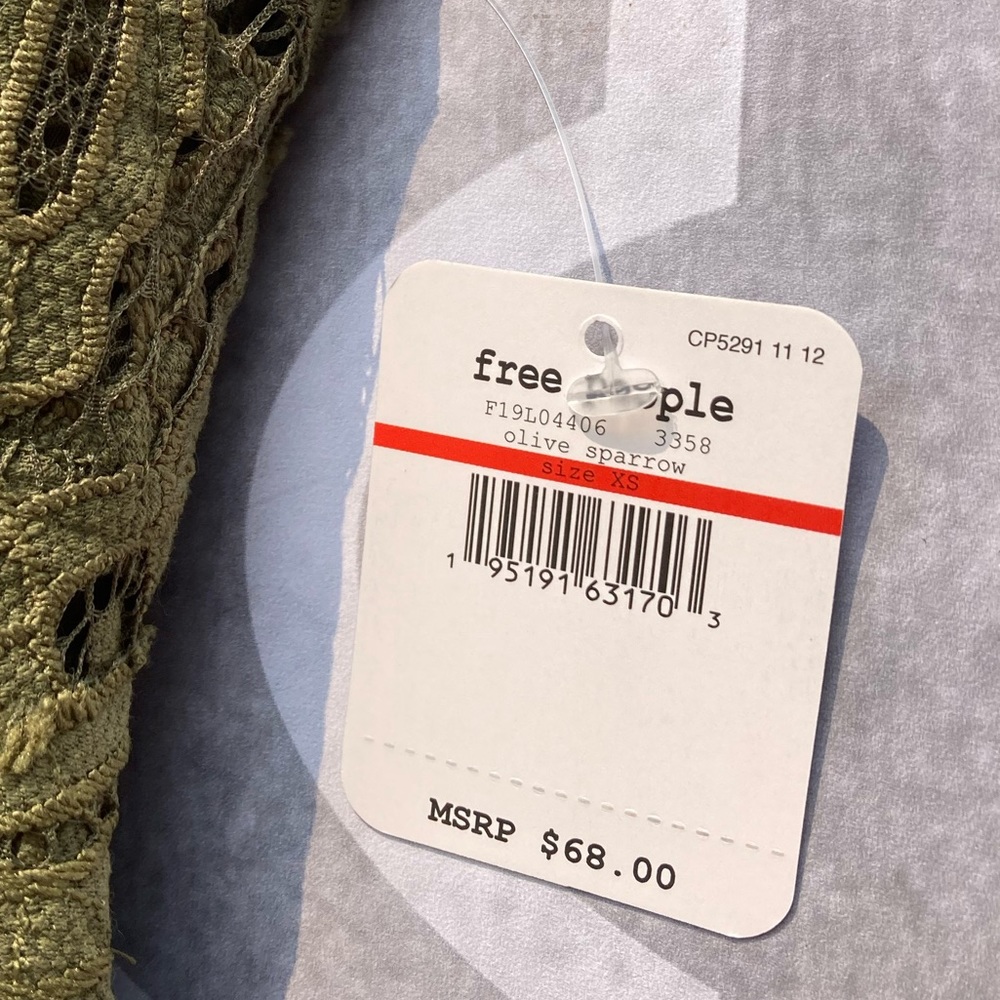Free People Cargo Green Tank - Picture 9 of 13